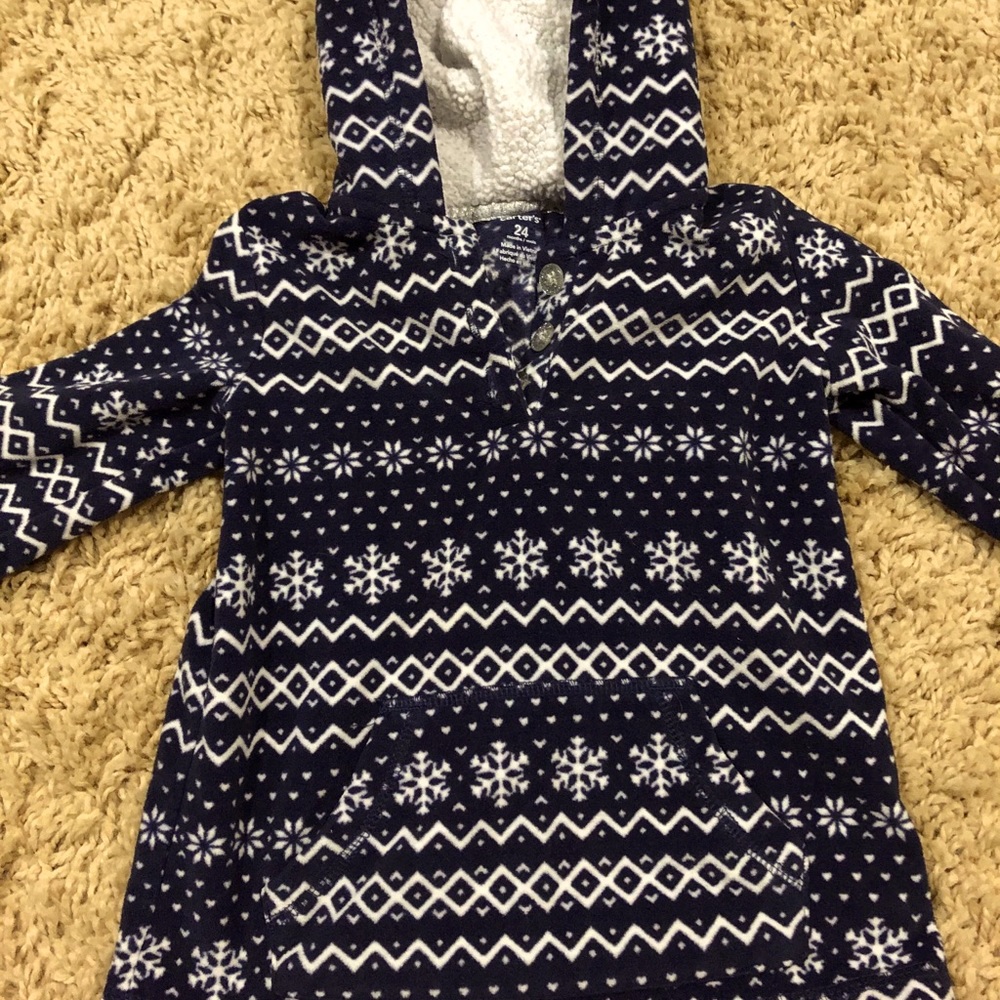 Snowflake sweater hoodie 💗